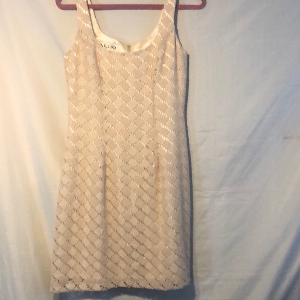 Vintage Crochet sheath dress size 10